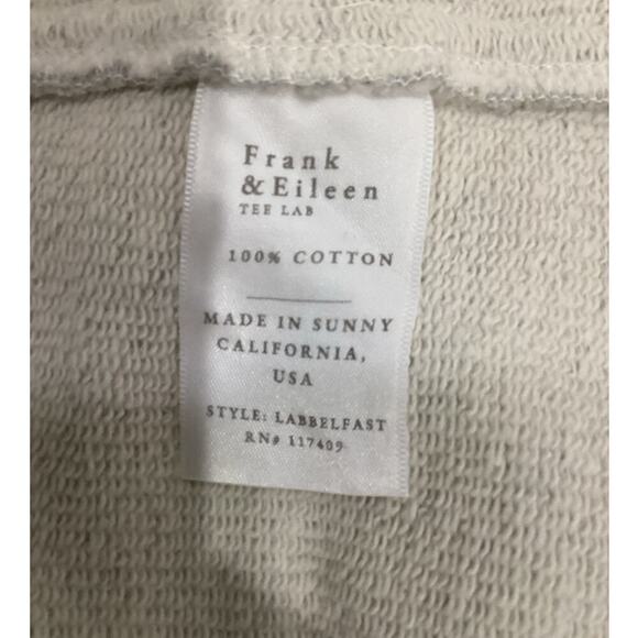 Frank & Eileen Belfast Triple Fleece Peacoat Jacket In Gray Melange Size Medium - Picture 13 of 14
